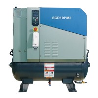 斯可络SCR15PM2-10公斤/11KW/0.35-1.52立方油冷永磁变频双螺杆机