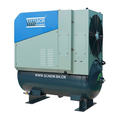 斯可络SCR20PM2-8公斤/15KW0.6-2.5立方油冷永磁变频双螺杆机图2