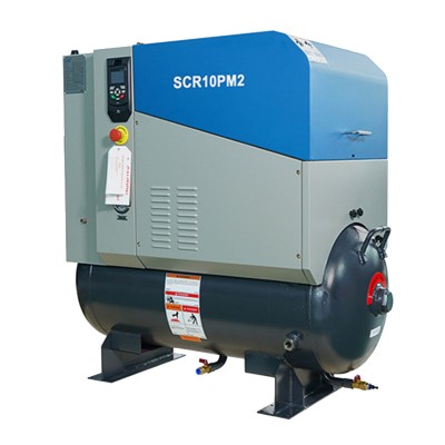 斯可络SCR20PM2-7公斤/15KW0.62-2.6立方油冷永磁变频双螺杆机图3