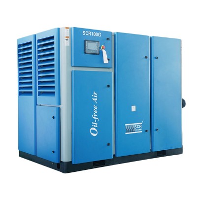 斯可络SCR220WG-7公斤/160KW26立方干式无油空压机图2