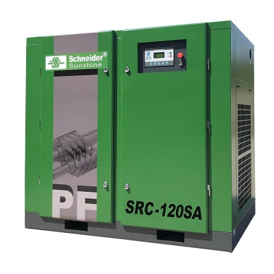 施耐德SRC-120SA-PF/90KW16立方8公斤单级压缩工频螺杆机图2