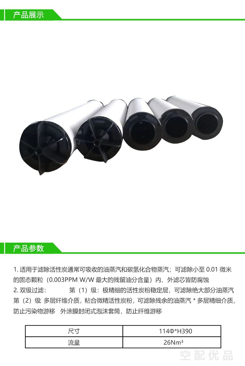 阿一多26m³高效过滤器滤芯K430-AO