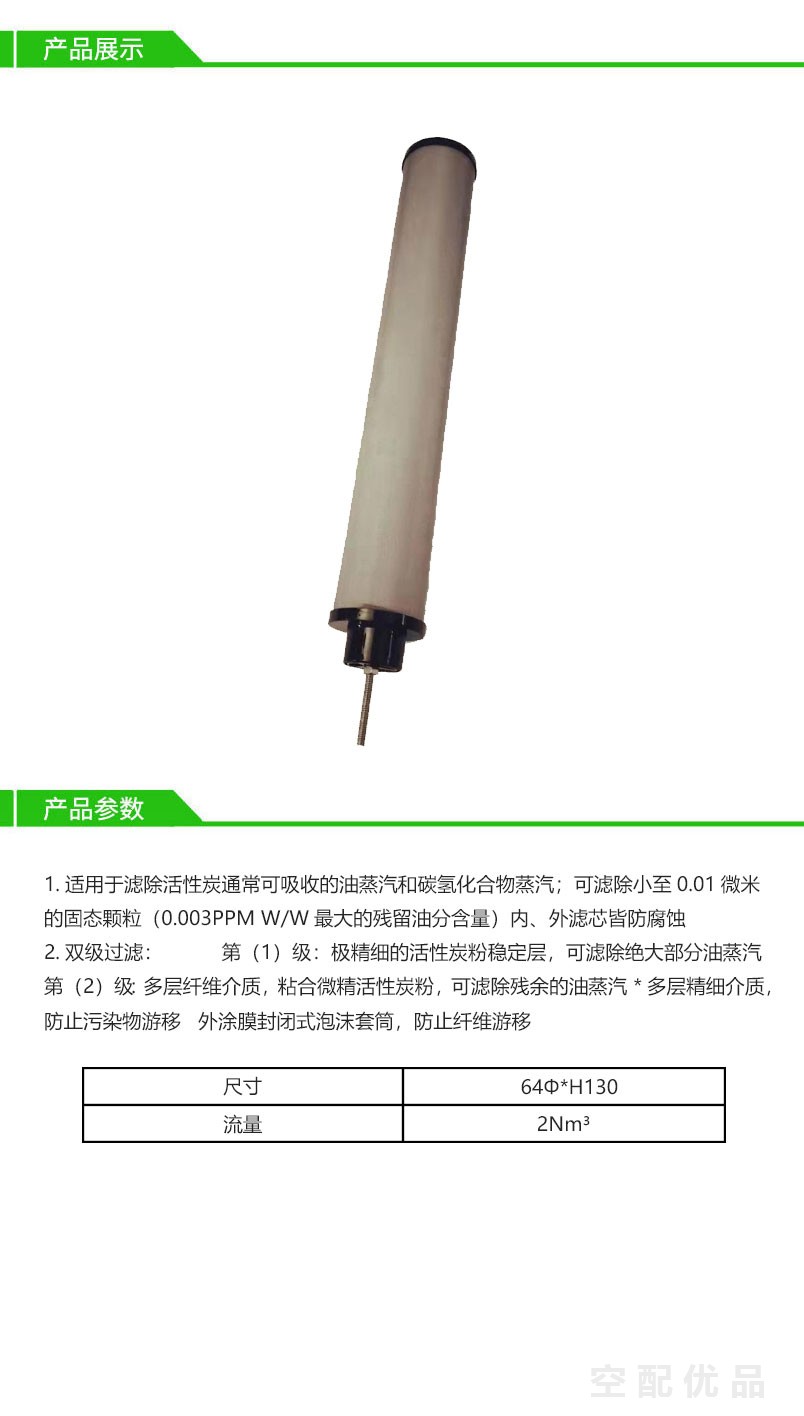 阿一多2m³高效过滤器滤芯002E-C