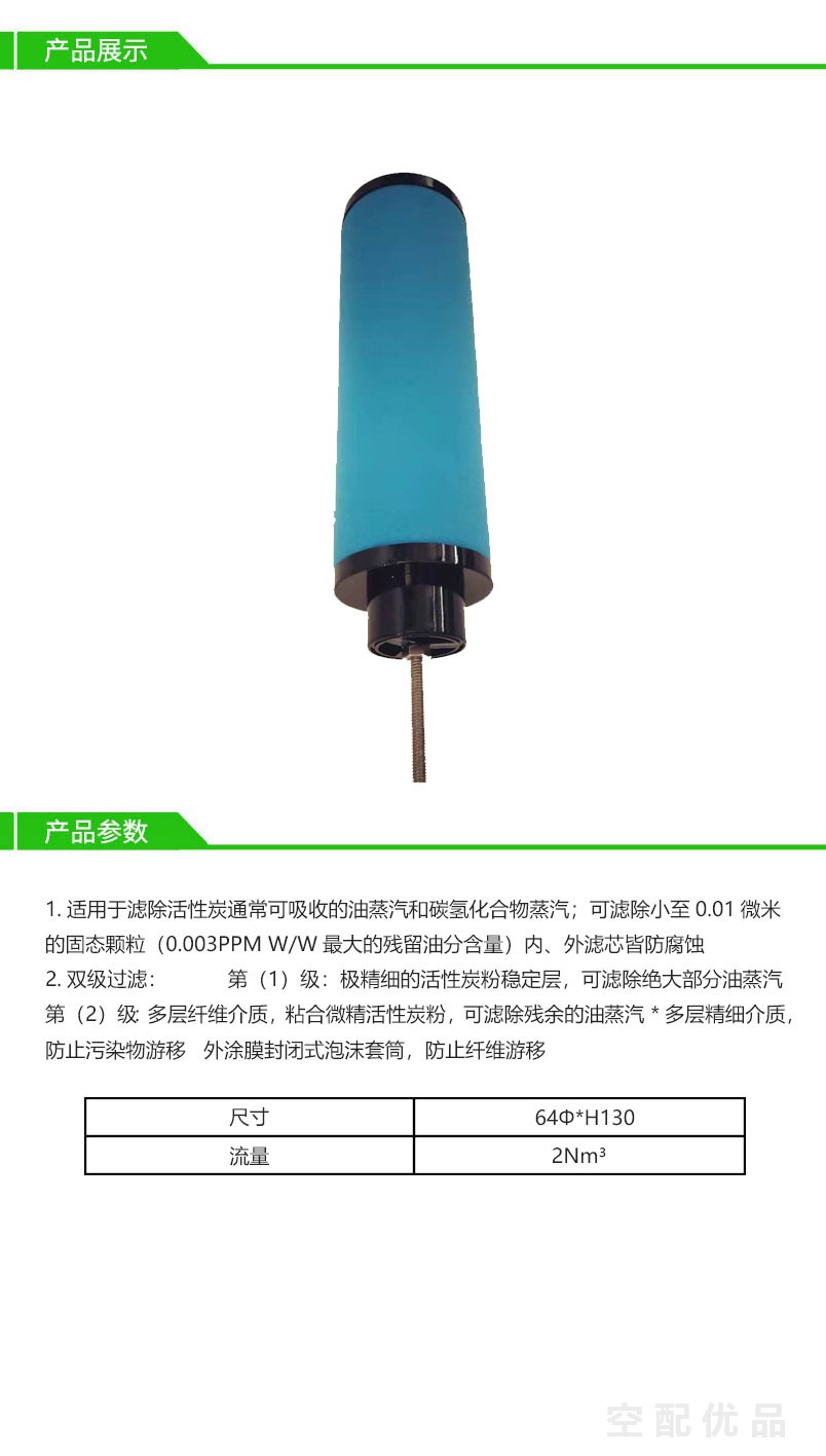 阿一多2m³高效过滤器滤芯002E-T