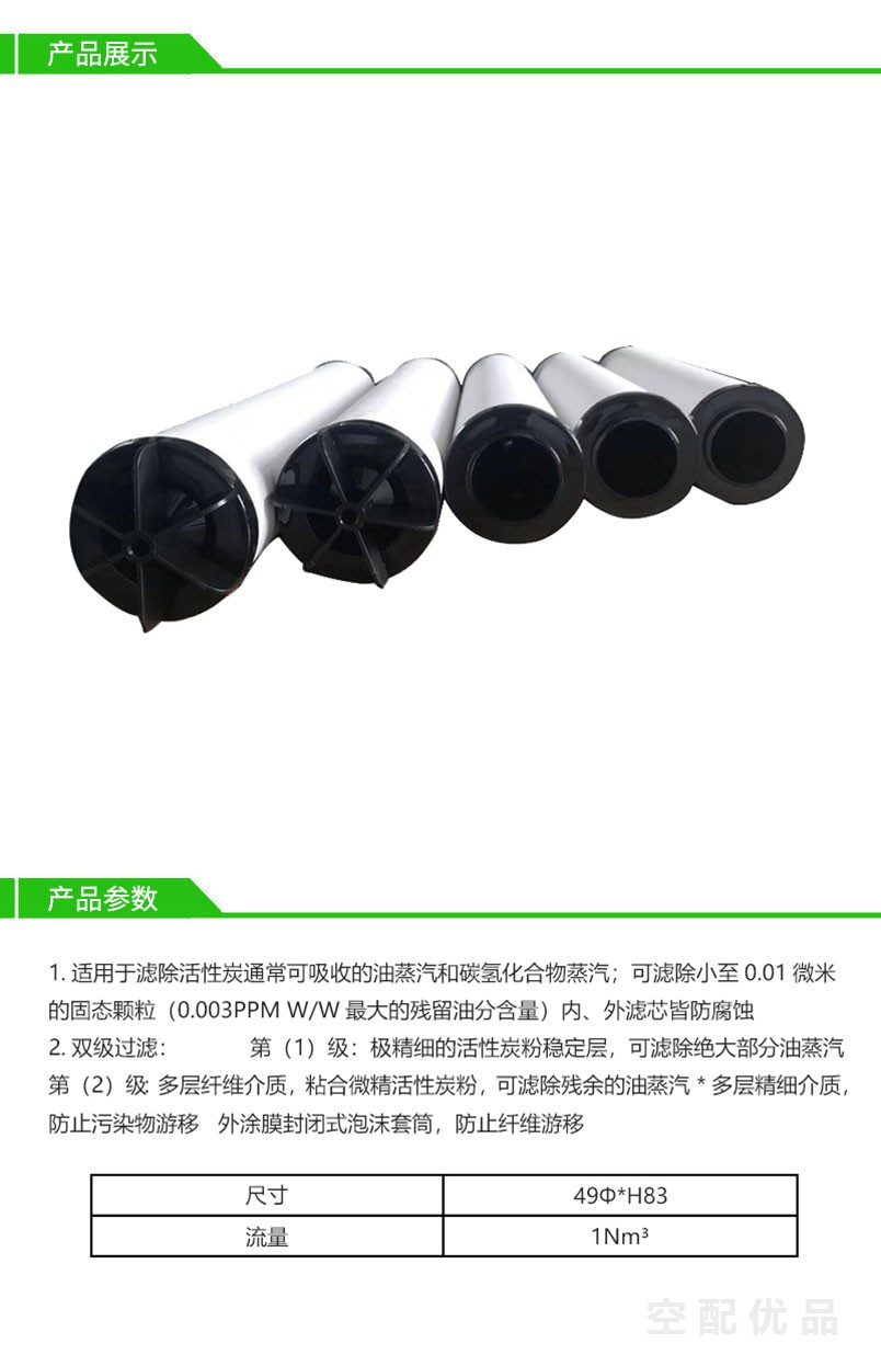 阿一多1m³高效过滤器滤芯K017-ACS