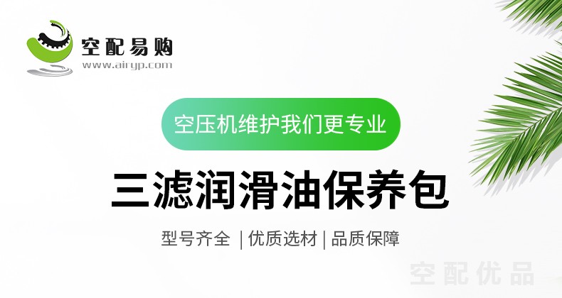 鲍斯DMF55-5II空压机配件三滤+油保养包205010101221/205020201066/205030201002/RA-X46