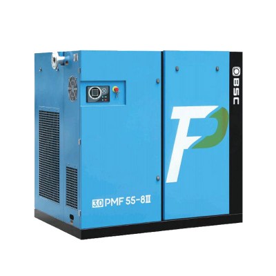 鲍斯PMF55-7II/PMF55-8II/PMF55-10II/PMF55-13II双级节能空压机图1