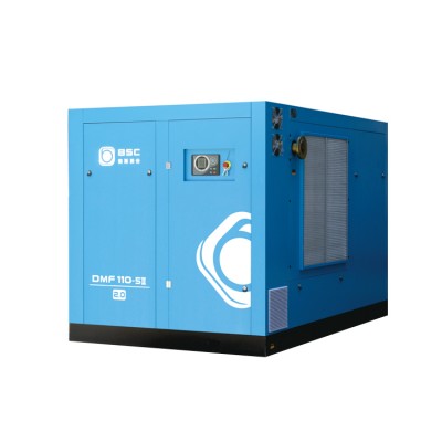 鲍斯DMF90-5II空压机 90KW21.5m³5公斤双级压缩低压螺杆机图1