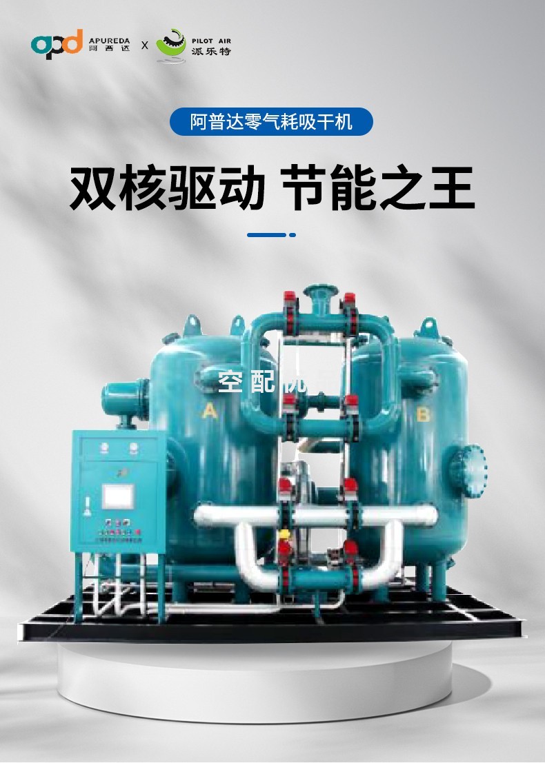 RGDLI-250零气耗压缩热吸附式干燥机