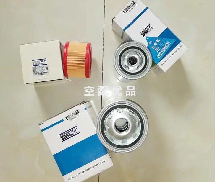 斯可络SCR100EPM空压机三滤保养