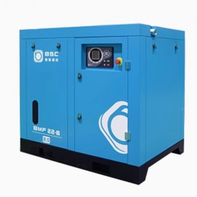 鲍斯BMF220-8II空压机/220KW46.2m³双级压缩永磁变频螺杆机图2