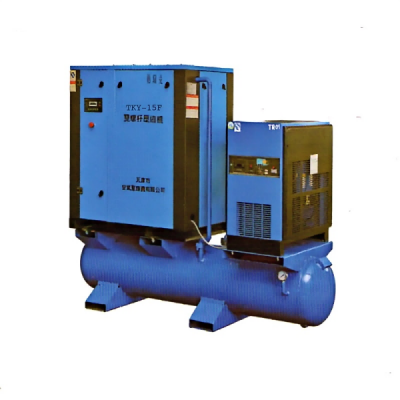 格瑞克TKY-15F/16公斤1.5m³激光切割专用一体式工频螺杆空压机图1