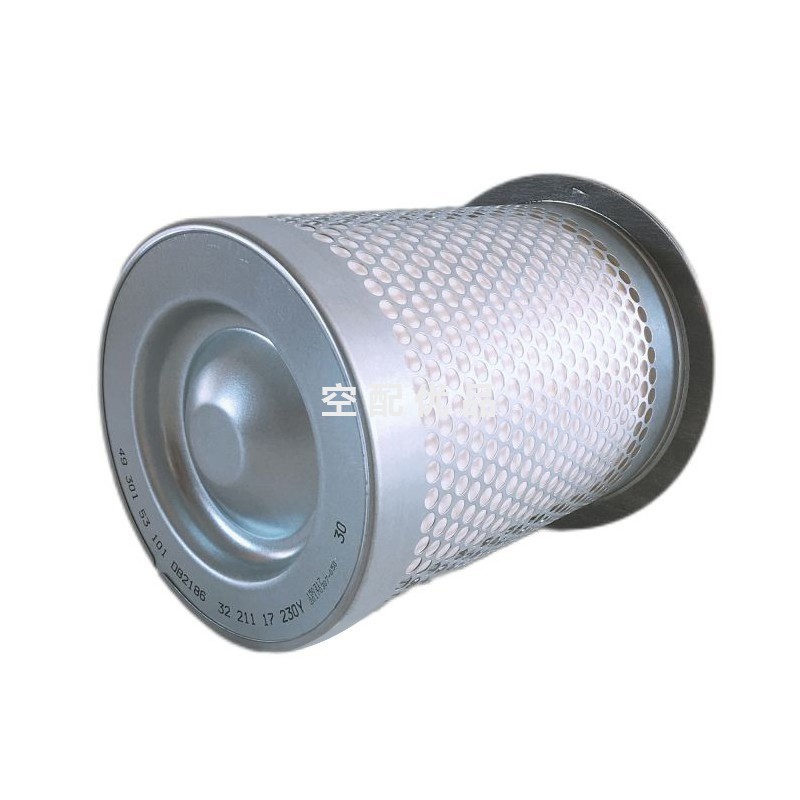 开山开泰克537704E12300油分芯 原装空压机折叠式油气分离器芯